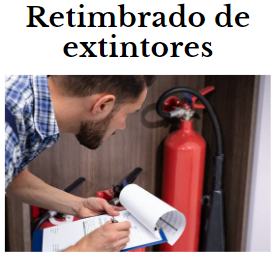 retimbrado extintores