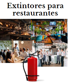 extintores para restaurantes