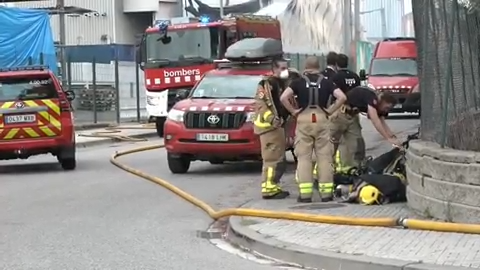 Incendio en nave industrial de Lliçà de Vall: la importancia de la prevención y el uso de extintores