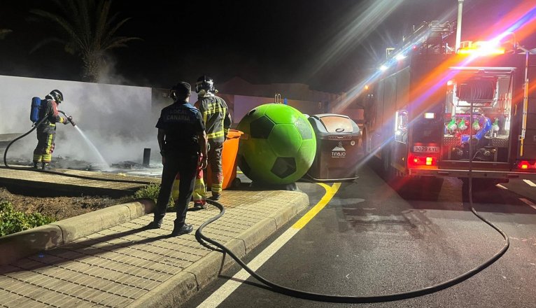 Incendio en Tinajo: importancia de los extintores