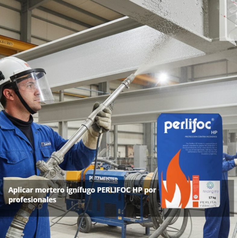 Cómo aplicar mortero ignífugo PERLIFOC HP: guía práctica y consejos de profesionales