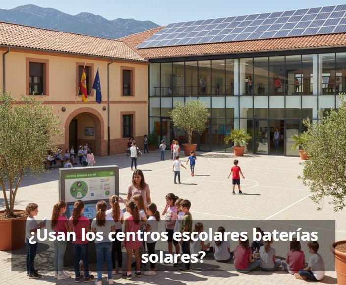 Baterías solares en centros escolares: ¿realidad o futuro?