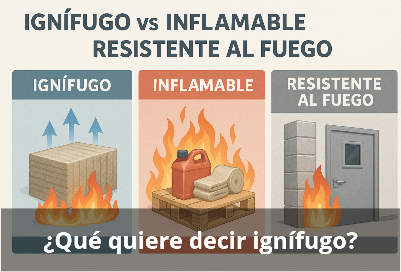 Qué quiere decir ignífugo