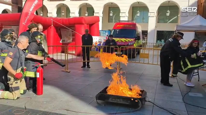 Simulacros y formación en prevención de incendios: Huesca apuesta por la educación desde la infancia