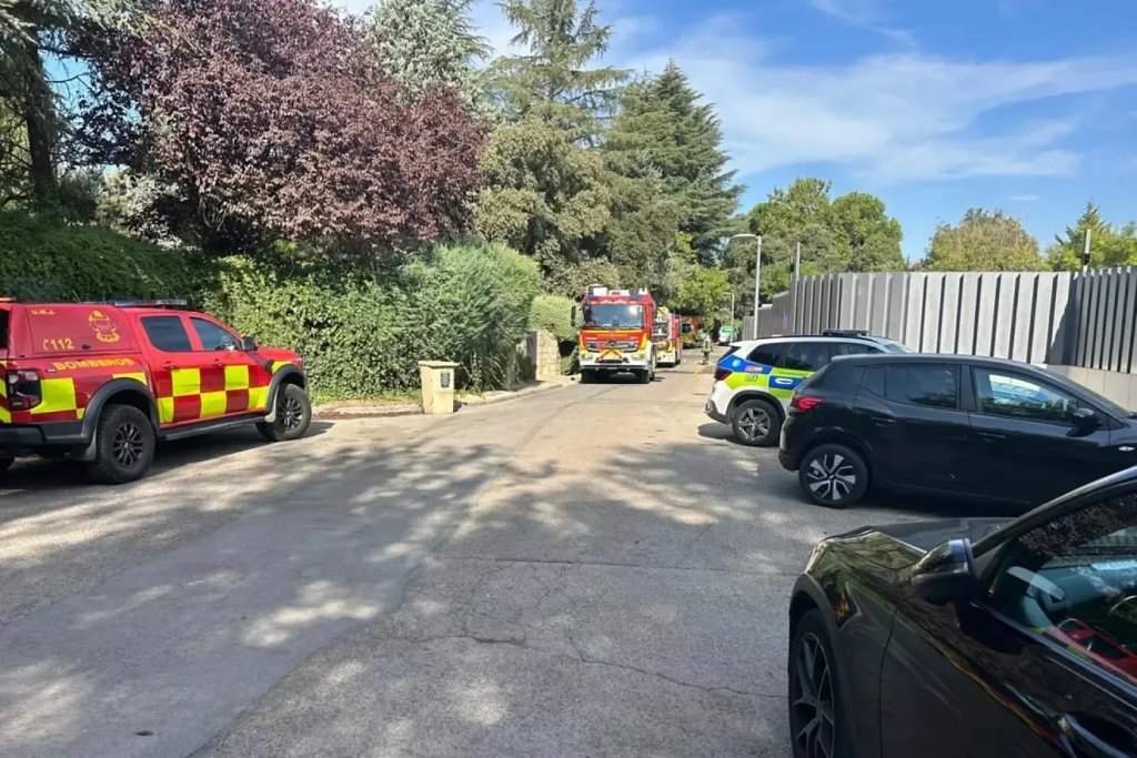 Incendio en la casa de Vinicius Junior alarma a La Moraleja