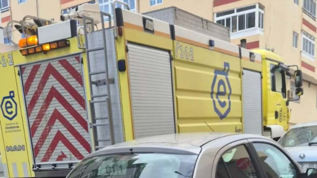 Conato de incendio en Telde: la rápida actuación de los bomberos evita una tragedia