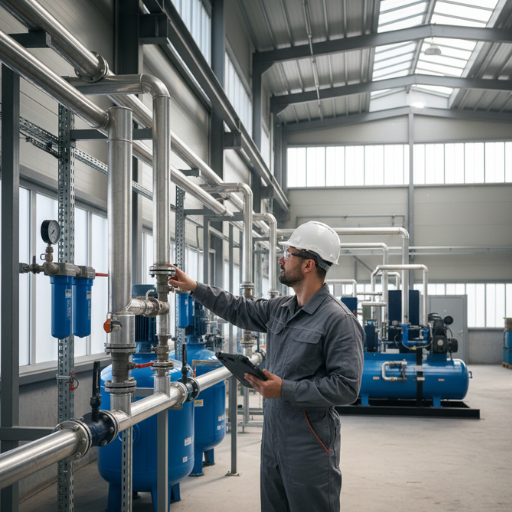 certificado de instalación de aire comprimido