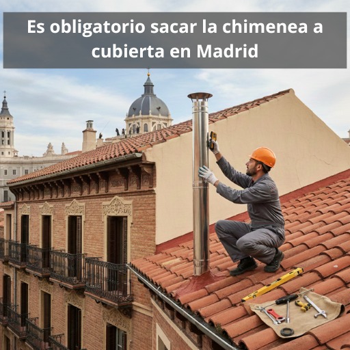 ¿Es obligatorio sacar la chimenea a cubierta en Madrid?