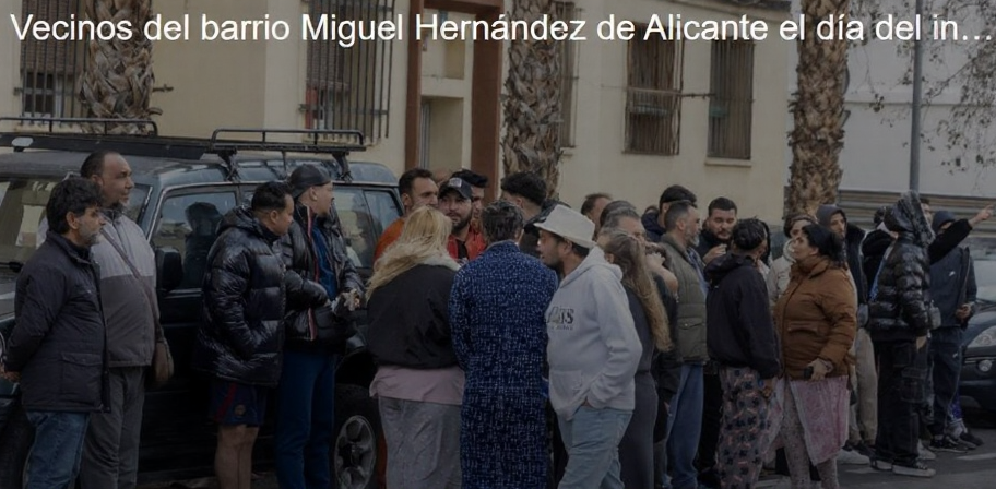 Vecinos afectados por el incendio en Miguel Hernández denuncian desarraigo familiar y falta de soluciones habitacionales